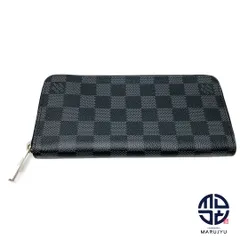 LOUIS VUITTON ルイヴィトン ダミエ・グラフィット ジッピーウォレット・ヴェルティカル N63095 長財布 メンズ ブランド サイフ