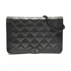 シャネル CHANEL キャビアスキン ココマーク 12番台 2008-2009 ショルダーバッグ【中古】 CHANEL - シャネル CHANEL キャビアスキン ココマーク 12番台 2008