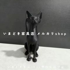 リアルサイズ】HK Domain 陶製 ドマンの猫 美猫・美品 送料無料【Sね4006】