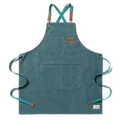 【特価商品】キャンプ DIY アウトドア 万能エプロン 男女兼 複数ポケット付き シンプル ワークエプロン メンズエプロン 作業用エプロン エプロン [X-STiTCH]