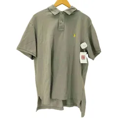 ポロバイラルフローレン Polo by RALPH LAUREN CUSTOM FIT ポニー 刺繍 鹿の子 ポロ シャツ メンズ import：XXL 