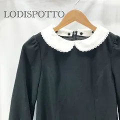 未使用 LODISPOTTO ロディスポット フレアワンピース 7-600-00007-4524-92 ロング ワンピース 無地 M ブラック タグ付 レディース ファッション _234021