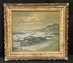 アートフレーム⑦ 空額 額縁 F4号 水彩額縁 デッサン額縁 レトロ