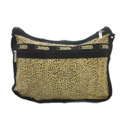 レスポートサック LesportSAC ショルダーバッグ レオパード柄 総柄 黄 イエロー /JS