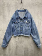 RESEXXY リゼクシー 152110107001-01 カットオフ Gジャン デニム ジャケット sizeF/青 ■◇レディース