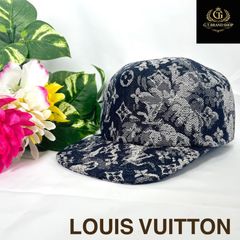 LOUIS VUITTON モノグラムタペストリー キャップ キャスケット 60