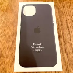 新品未使用【値下げok】iPhone13 Apple正規品 シリコーンケース ブラック ミッドナイト 黒