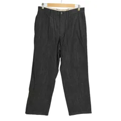 ユニクロシー UNIQLO：C タックストレートパンツ／デニム メンズ  85