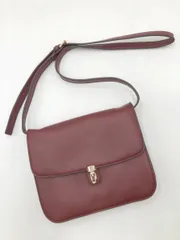 美品 ノーブランド ショルダー バッグ 赤 ■■レディース