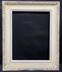 アートフレーム⑥ 空額 額縁 F6号　水彩額縁　デッサン額縁　レトロ ビンテージ インテリア 木製 油絵額縁 油彩