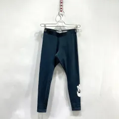 ナイキ Just Do It レディースコットンレギンス ブラック S ヴィンテージ