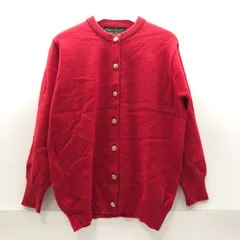 LYLE&SCOTT レディース ニット カーディガン ラムウール Sサイズ 赤 レッド ライルアンドスコット SGNH26-0663のサムネイル