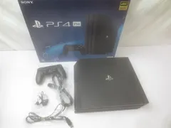  ゲーム プレイステーション4 PS4本体 Pro CUH-7100B ジェットブラック 動作品 箱付き 【まとめ売り 中古品】