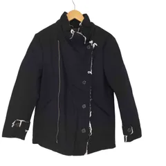 ユーズドフルギ USED古着 デザインジップアップコート レディース import：L 