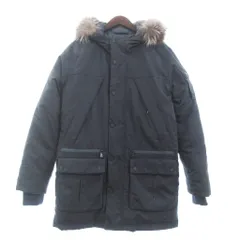 パジャール カナダ Pajar CANADA SAMSON ダウンジャケット 長袖 ファー P6J321F9OX 紺 ネイビー S/P
