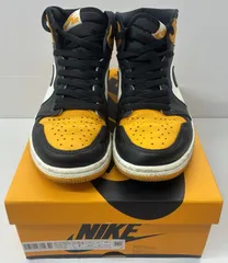 中古 使用感有 Nike Air Jordan 1 Retro High OG Taxi 25.5㎝ ナイキ エア ジョーダン スニーカー 靴 【V2046-001】◇ 268