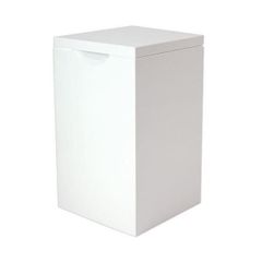 (まとめ)マーナ トイレポット ホワイト W062W 1個 〔×3セット〕