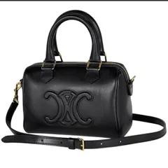 セリーヌ トリオンフ スモールボストン 2way ショルダーバッグ 4749 CELINE - セリーヌ トリオンフ スモールボストン 2way ショルダー