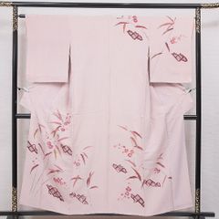 長襦袢 洗える着物 無双袖 身丈118cm 裄丈61cm ポリエステル Aランク