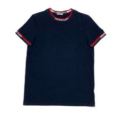 MONCLER モンクレール レタリング XS Tシャツ ネイビー 4S424 - メルカリ