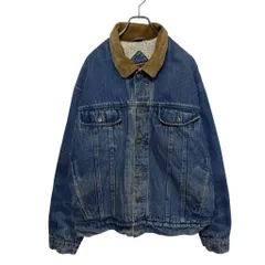 【Wrangler HERO】 Lining Boa Corduroy Collar Denim Jacket コーデュロイ襟 デニムジャケット S-4404