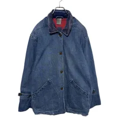 【OUT BROOK】 Square Checked Lining Denim Jacket コーデュロイ襟 デニムジャケット S-4407