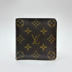 3678 LOUIS VUITTON ルイヴィトン モノグラム 二つ折り財布 ポルトフォイユ マルコ