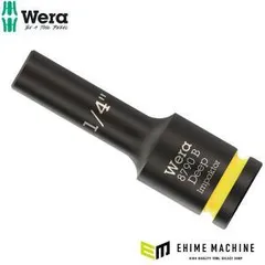 【新品・3営業日で発送】Wera 005564 ディープインパクトソケット 3／8SQ HEX 1／4”