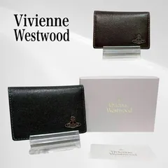 【箱付き・未使用品】 ヴィヴィアン ウエストウッド  カラーブロック カードケース 名刺入れ フラップ オーブ 本革 牛革 レザー オーブ ロゴ チャーム Vivienne Westwood