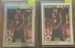 2025 TOPPS UEFA ラミン・ヤマル Hello Futureスター