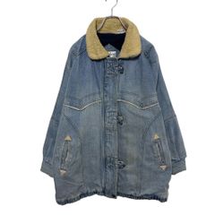 FACETASM ファッセタズム デニム ボア 2wayコート ゆるだぼ - メルカリ