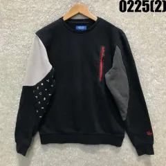 アディダス ブラック COLOR ブロック スウェット Tシャツ s