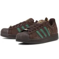 [アディダス] スーパースター II SUPERSTAR II ダークブラウン/ガム/グリーン KJ3547  