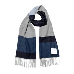[matti totti] Cool × Navy カシミヤ マフラー カシミア マフラー 大判 厚手 レディース チェック柄 チェック ストール 100 女性 ロング リバーシブル カシミヤマフラー カシミアマフラー ギフト プレゼント B0011B-4 1