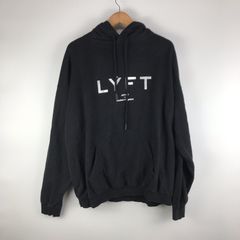 LYFT ネイビー パーカー XL - メルカリ