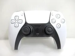 ソニー SONY DualSense ワイヤレスコントローラー CFI-ZCT1J08 ホワイト PS5 動確OK 中古■