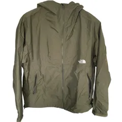 ◆THE NORTH FACE  ノースフェイス ナイロン コンパクトジャケット  Mサイズ カーキ・グリーン系 NP72230 メンズ ◆中古品◆R105695NZ