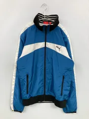 PUMA プーマ ナイロンジャケット US S ブルー