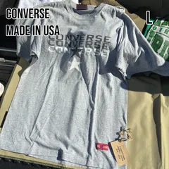 コンバース 90s USA製 Tシャツ L シングルステッチ オールスター 杢グレー