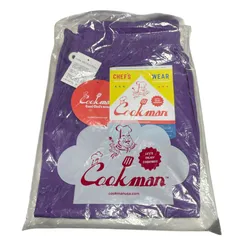 ◆未使用品◆札付き COOKMAN クックマン Chef Pants シェフパンツ ワークパンツ 紫 Lサイズ レディース メンズ R105601NZ