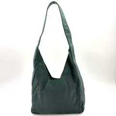 PRADA ワンショルダーバッグ ナイロン グリーン トートバッグ シルバー