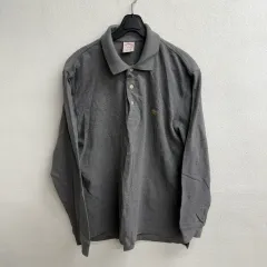 ブルックス・ブラザーズ 長袖 ポロシャツ グレー S