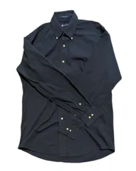 CHAPS チャップスラルフローレン 長袖シャツ ネイビー 紺 M L相当 古着