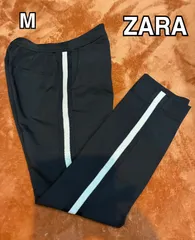 ZARA　ザラ　ベーシック　サイドライン　レディースパンツ　サイズM
