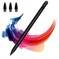 2023年業界新登場 タッチペン タブレット iPad/iPhone/Android/スマホ/全機種対応 スタイラスペン 急速充電 極細 Apple Pencil 互換ペンアイパッド ペンシル 超高精度/操作の簡便さ/磁性吸着機能/高 耐久性(黒)