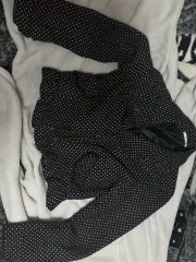 アクシーズファム axes femme ジャケット コート アウター ドット