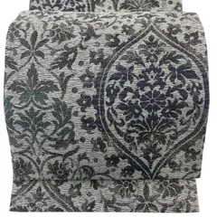 【美品】 袋帯 名品 西陣織 草花 花唐草 銀糸 灰色 六通 正絹 【中古】