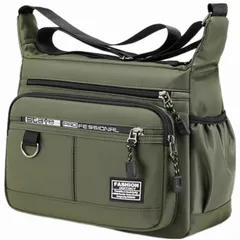 メンズ 大容量 防水 メッセンジャーバッグ 軽量 斜めがけ ショルダーバッグ ワンショルダー 肩掛け カバン 多収納 カジュアル 多機能