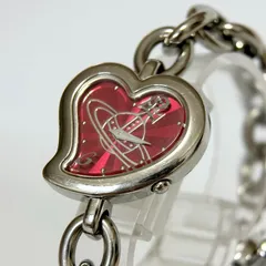 【稼働✨希少】 ヴィヴィアンウエストウッド ディアマンテ ハート バングル 腕時計