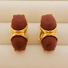 天然石 イヤリング